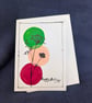 Hand Painted Greeting Card