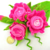   SALE....  Hand Felted, Wool Jewelry felted BROOCHES FELTED -100% WOOL MERINO