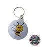Cute Bumble Bee Keyring - Perfect Accessory for Your Keys - Image 2