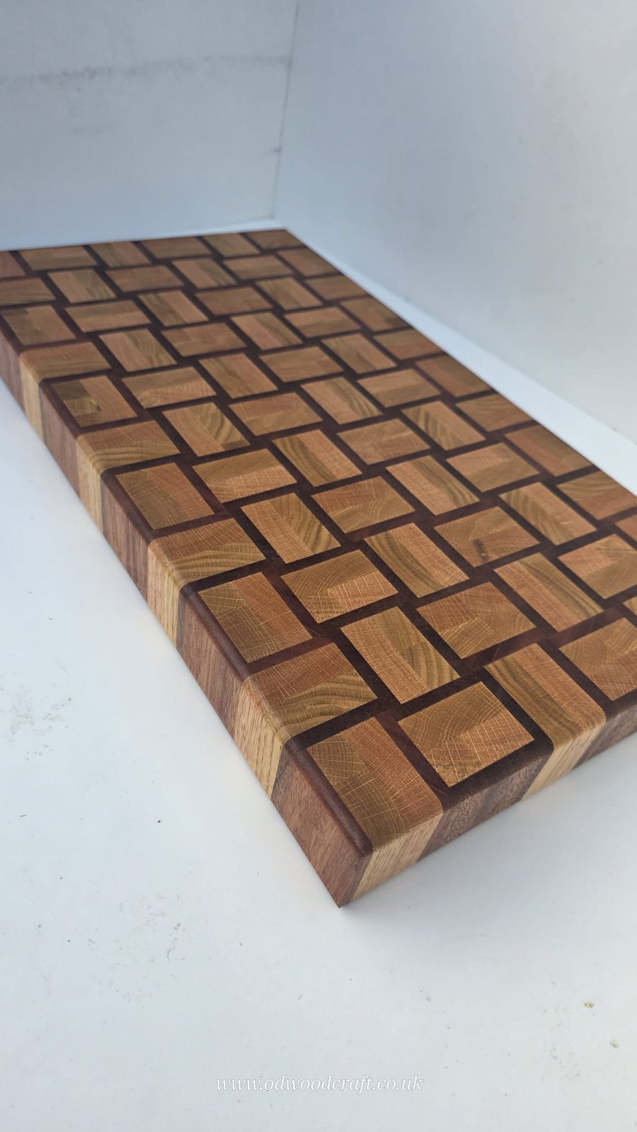 Made to Order Basket Weave End Grain Chopping Board