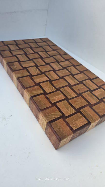 Made to Order Basket Weave End Grain Chopping Board
