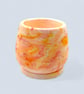 Peach Sunset Star Jewellery Box 8 cm Round Keepsake Pot - Image 3