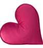 Fuchsia Pink Heart Shaped Cushion Throw Decor Velentine's Day Pillow Gifty Idea
