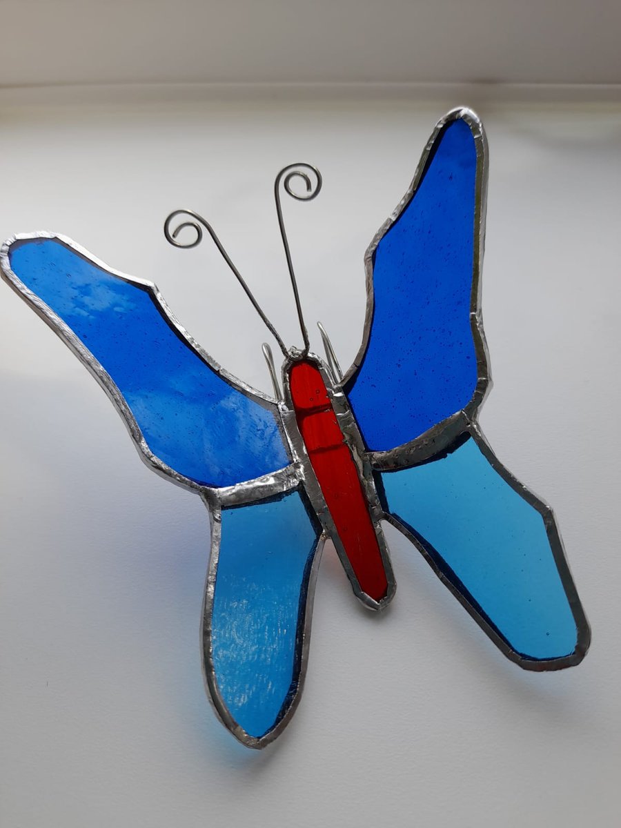 BUTTERFLY Stained glass suncatcher