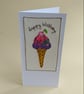 Ice Cream Cone Birthday Card - Image 8