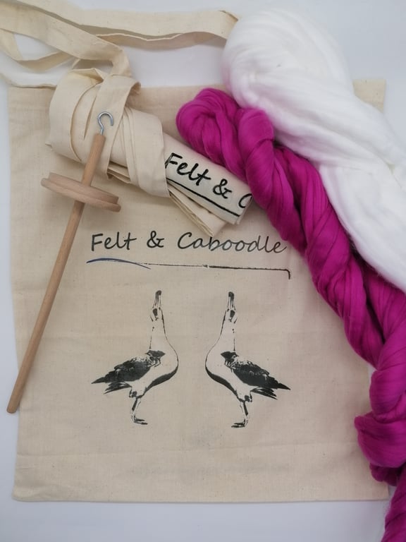 Vegan drop spindle kit 