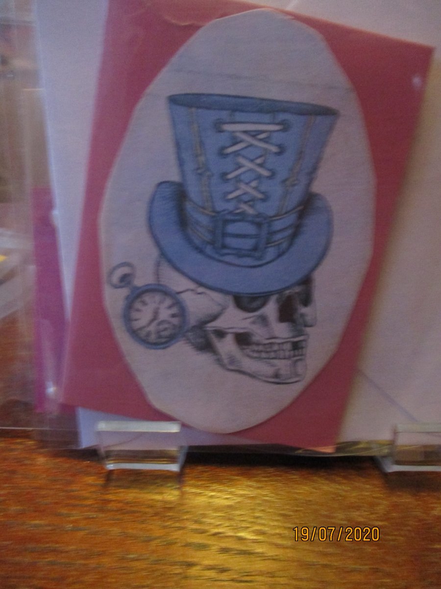 Skull with a Top Hat on