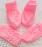 4 Piece Cardigan Set for a Baby, Prem Size Available, Custom Make, New Baby Gift - Image 5