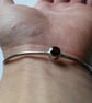Geometric garnet bracelet - Image 4