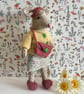 Handmade Little Cloth Mouse - Image 3
