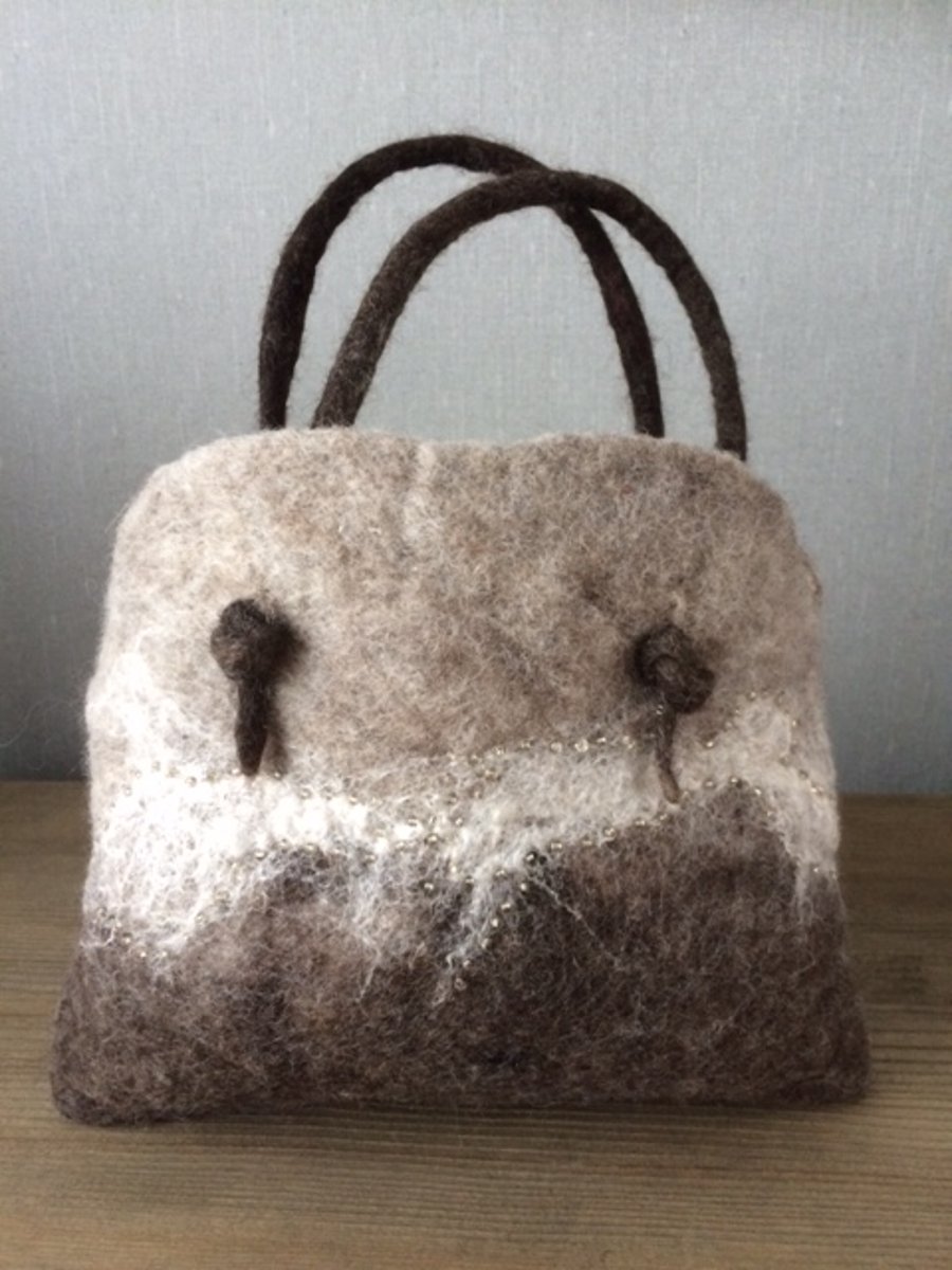 Handmade Felt Handbag