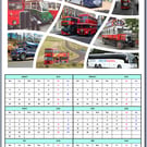 2026 A4 Buses Year At A Glance Card 