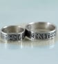 Viking Rune Ring - Rustic Viking Treasure - Runes Morte d'Arthur - Gift For Men  - Image 9