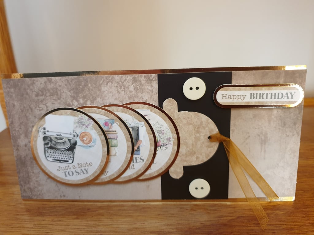 Waterfall friend birthday card