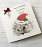 Cute Merry Christmas card for Mum, Best friend, sister, Daughter, granddaughter - Image 1