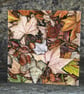 Greetings Card - Blank - Fallen Leaves No.2 - Image 2