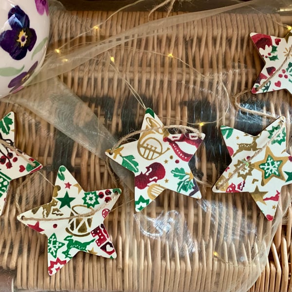 Christmas Starry Bunting