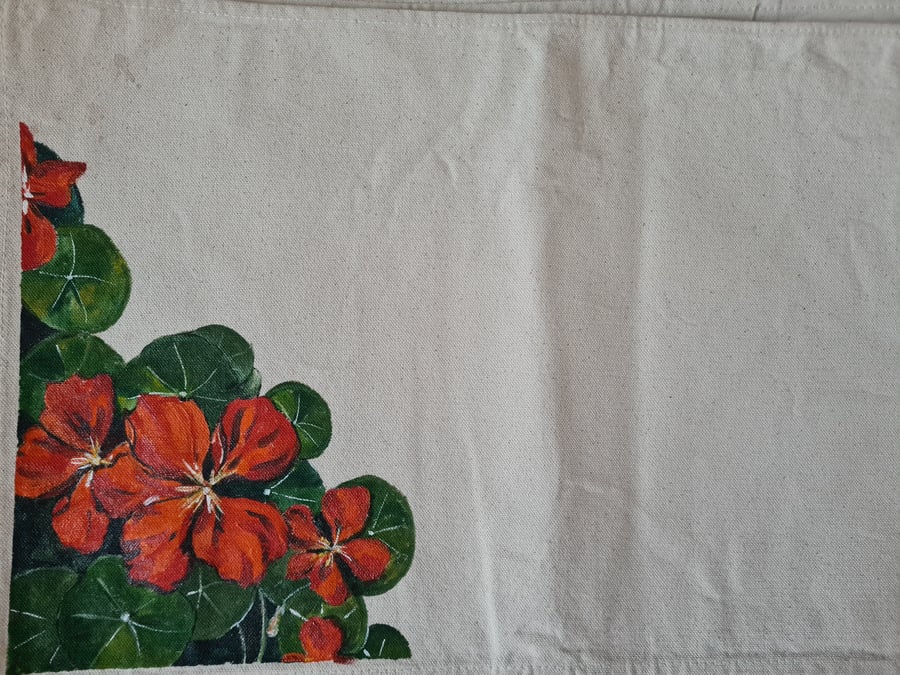 Hand Painted Table Mat x6