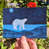 Polar Bear Card Blank Greetings