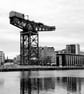 Finnieston Crane, Glasgow Clydeside (monochrome) - Image 1