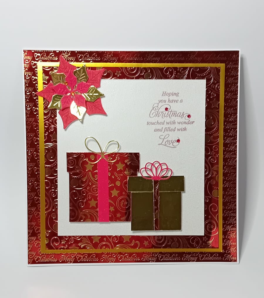 Luxury Handmade 3D Christmas card, Boxed