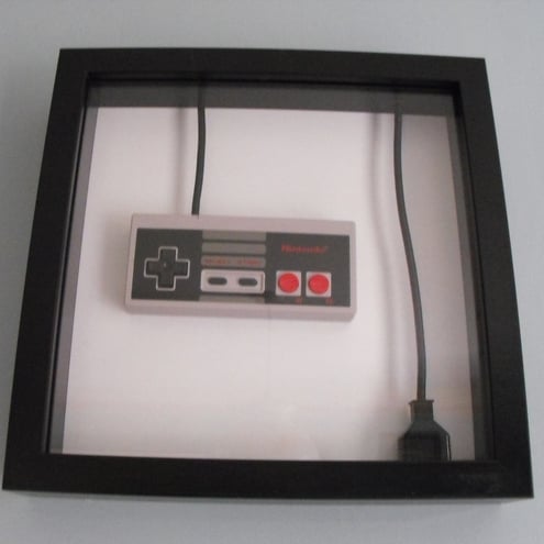 Box Framed NES Controller