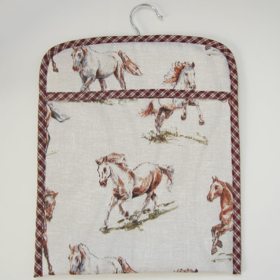 Peg Bag in Horse Design