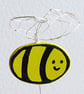 Bee wooden ornament  - Image 4