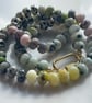 On Safari Hand Knotted Beaded Gemstone Necklace - Image 6