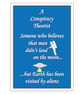 Conspiracy Theorist Postcard