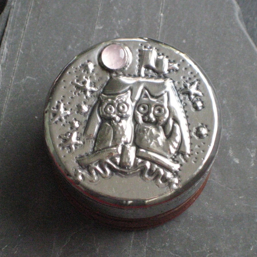 The Owl and the Pussycat Decorative Trinket Box