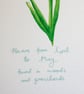 Bluebell- British wild flower card - Image 5