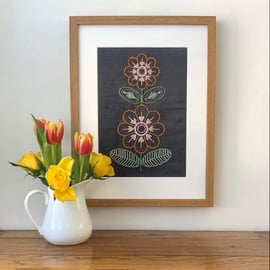 Mary Flower Embroidery Kit