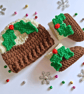 Christmas Pudding Baby Hat and Bootie Set - Image 1