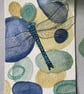 ACEO blue dragonfly - Image 2