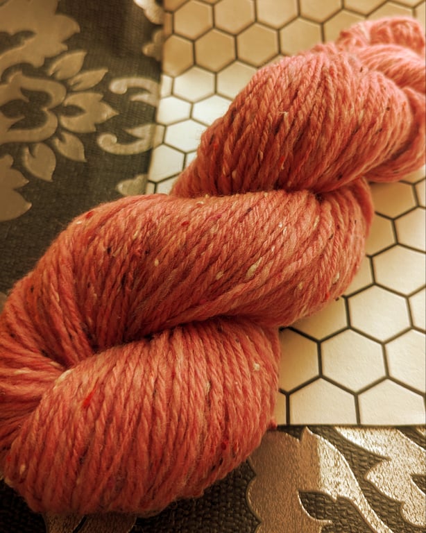 Eton Mess hand spun yarn – Polwarth wool -230 yards