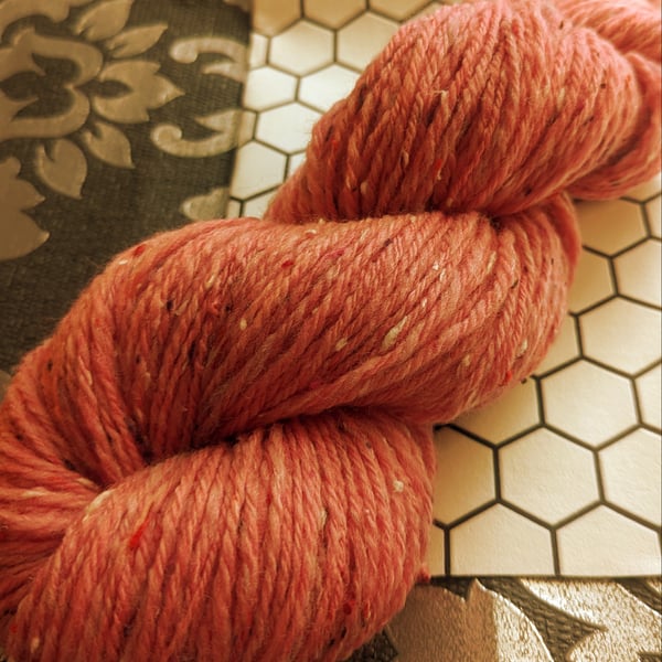 Eton Mess hand spun yarn – Polwarth wool -230 yards