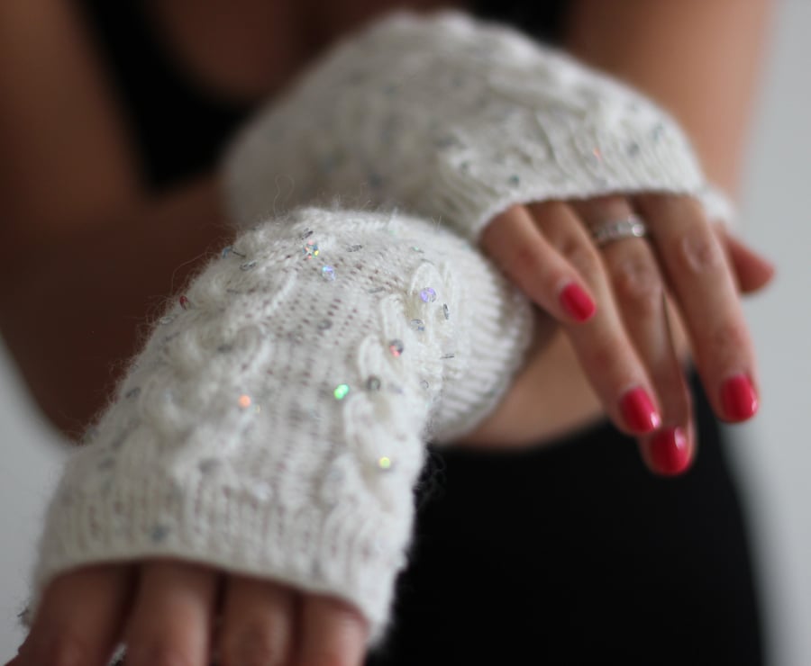 Fingerless Gloves,Mittens