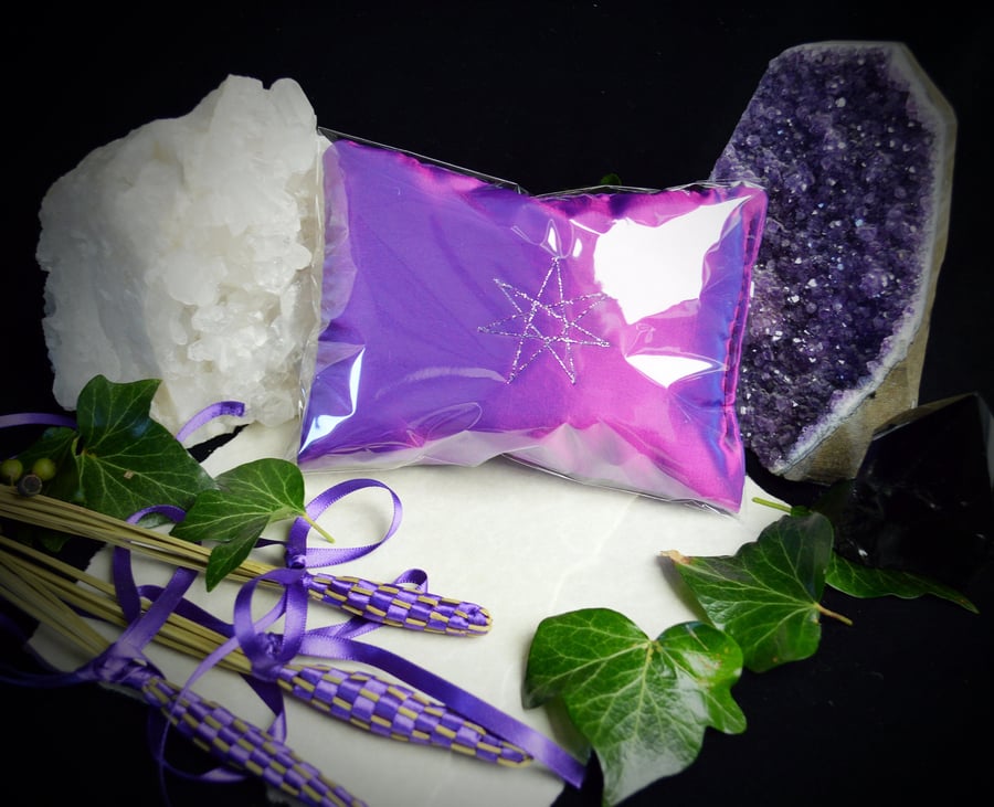 Dream Herb Pillow Elvin Star Hops and Lavender to aid Sleep 