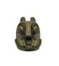 Benin bronze leopard mask fridgemagnet, african tribal art, rusti decor,nigerian - Image 4