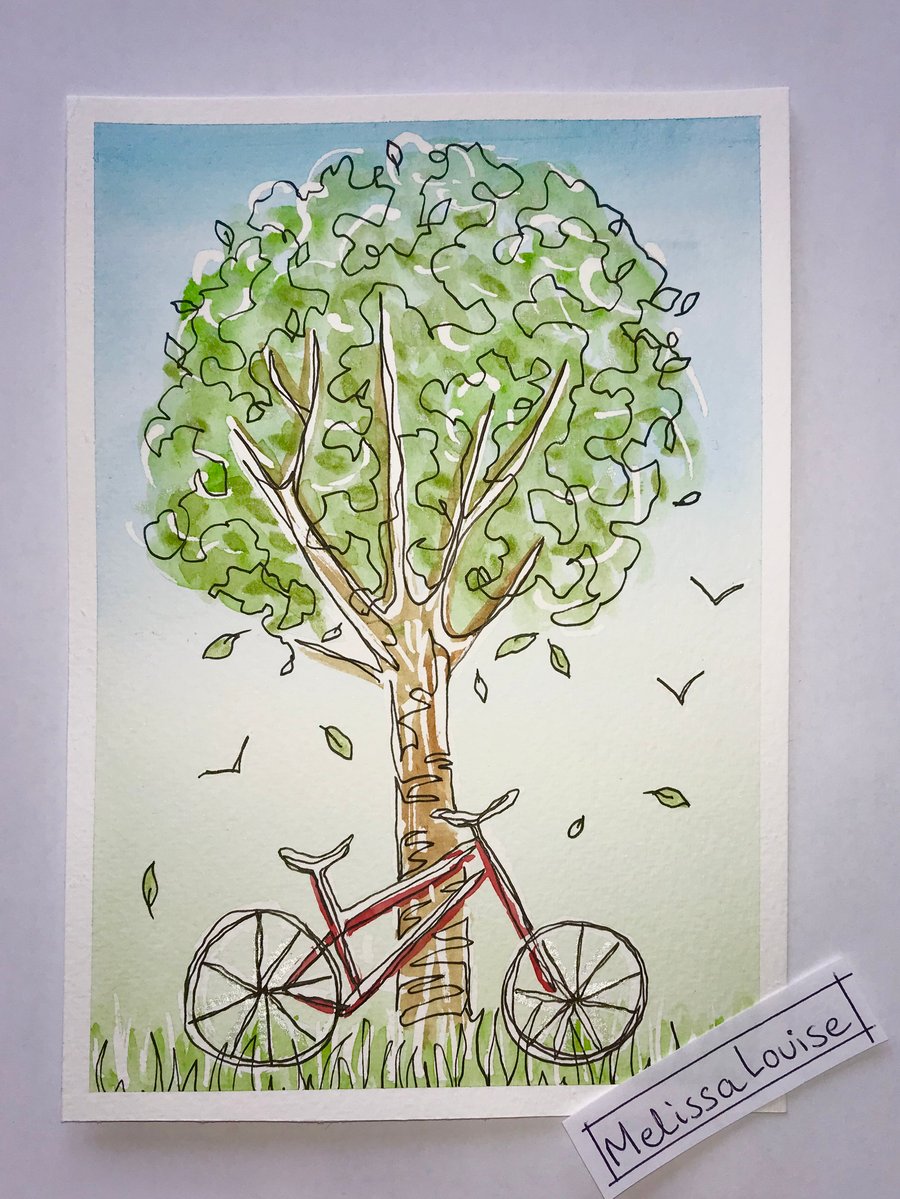Tree and Bike