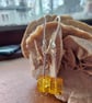 Baltic Amber Lemon Cube and Sterling Silver Earrings - Image 1