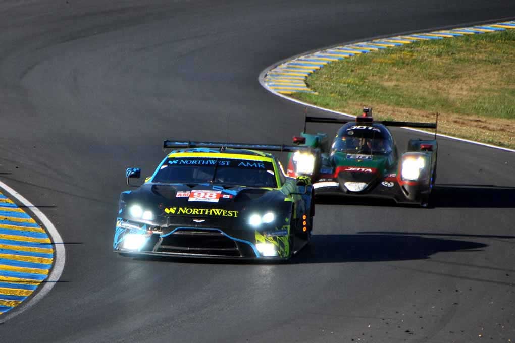 Aston Martin Vantage AMR 24 Hours of Le Mans 2022 18"x12" Print