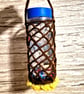 Crochet sunflower 2 in 1 water bootle holder.  - Image 4