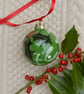 Holly and Mistletoe Bauble - Image 5