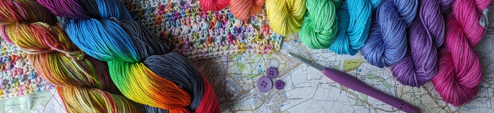 Three Violet Buttons