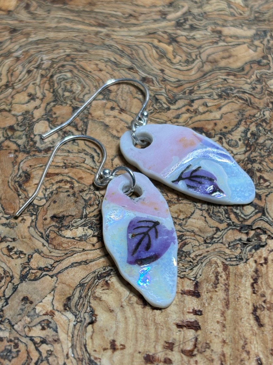 Handmade Earrings, Unique Eco Friendly Gifts, Sustainable Birthday & Christmas.