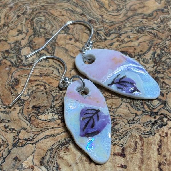 Handmade Earrings, Unique Eco Friendly Gifts, Sustainable Birthday & Christmas.