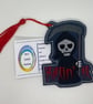 Reaper, Embroidered Bookmark,   - Image 1
