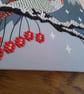 Christmas card. Robin red breast. Handmade Christmas card. Ref 470 - Image 3